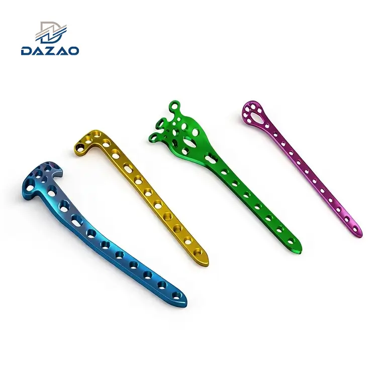 Μηχανική CNC πλάκας Titanium Bone Ti-6Al-4V ELI